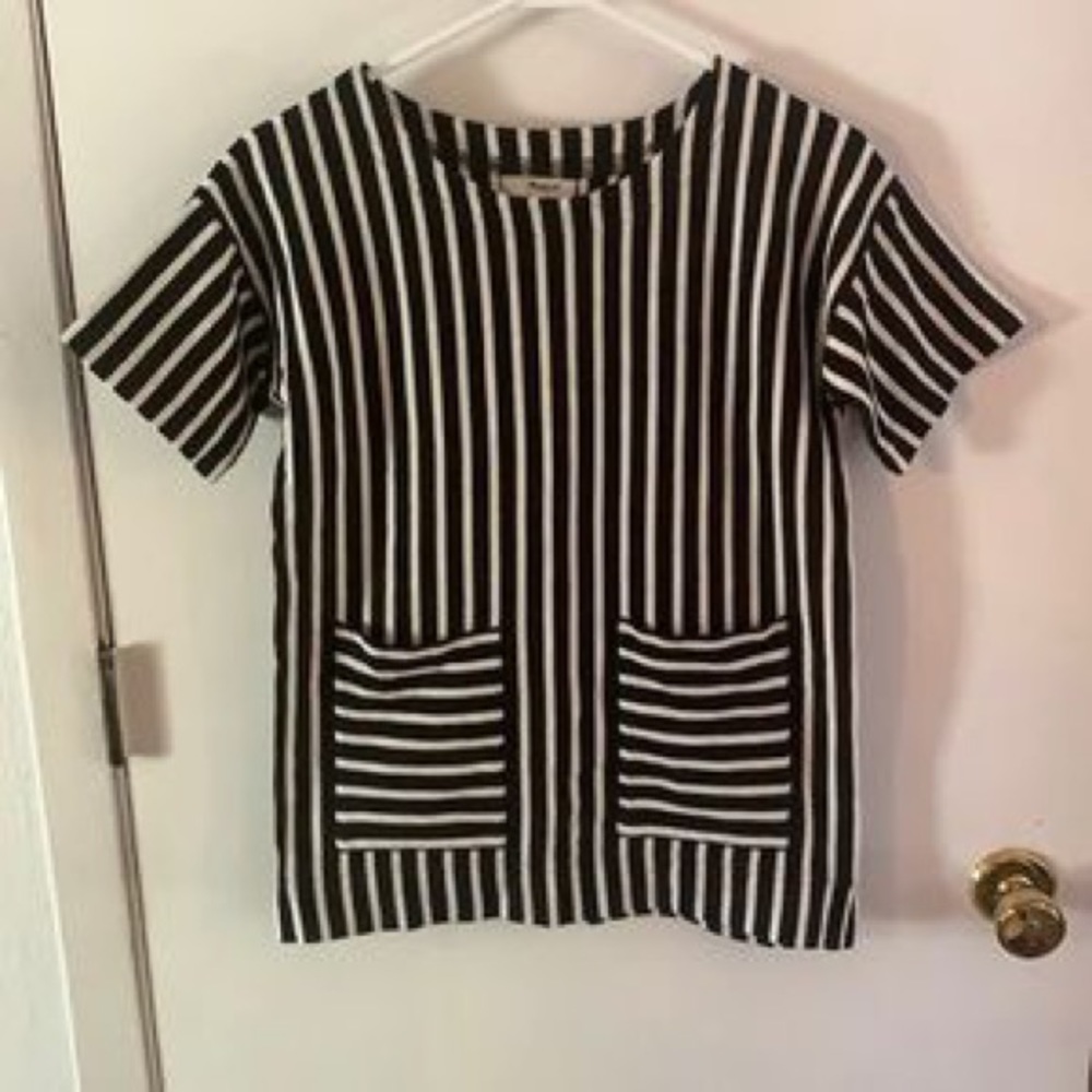 Madewell EUC striped tunic Medium